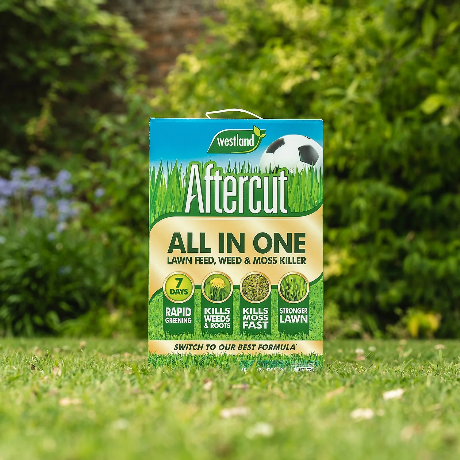 Aftercut All In One Lawn Feed, Weed & Moss Killer 160m2 Box 5 Aftercut All In One Lawn Feed, Weed & Moss Killer 160m2 Box - Image 3