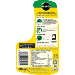 Miracle-Gro All Purpose Concentrated Liquid Plant Food 800ml -Garden Outdoor Equipment Store 14014512 8405034803274408