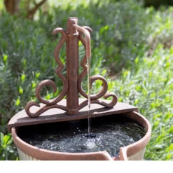 Stylish Fountain Irondale Pours Water Feature 18 Stylish Fountain Irondale Pours Water Feature -Garden Outdoor Equipment Store 14519355 5005050878676728