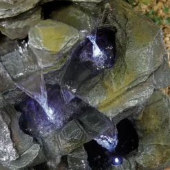 Stylish Fountain Como Springs Water Feature With LEDs -Garden Outdoor Equipment Store 14519356 1055047822702482