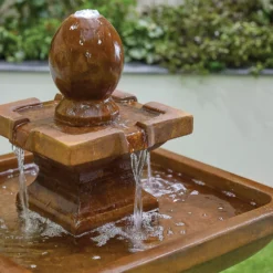 Stylish Fountain Odyssey Water Feature With LEDs -Garden Outdoor Equipment Store 14519360 1175047822575486