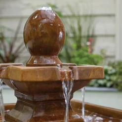 Stylish Fountain Odyssey Water Feature With LEDs -Garden Outdoor Equipment Store 14519360 1635047822644708