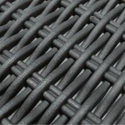 Keter California 4 Seater Outdoor Garden Furniture Lounge Set - Graphite With Grey Cushions -Garden Outdoor Equipment Store 14539591 6685041801638591